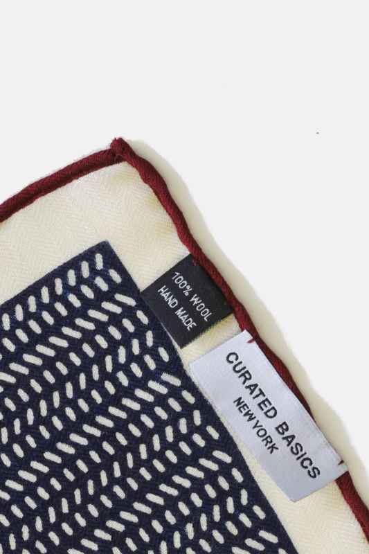 Burgundy Pocket Square