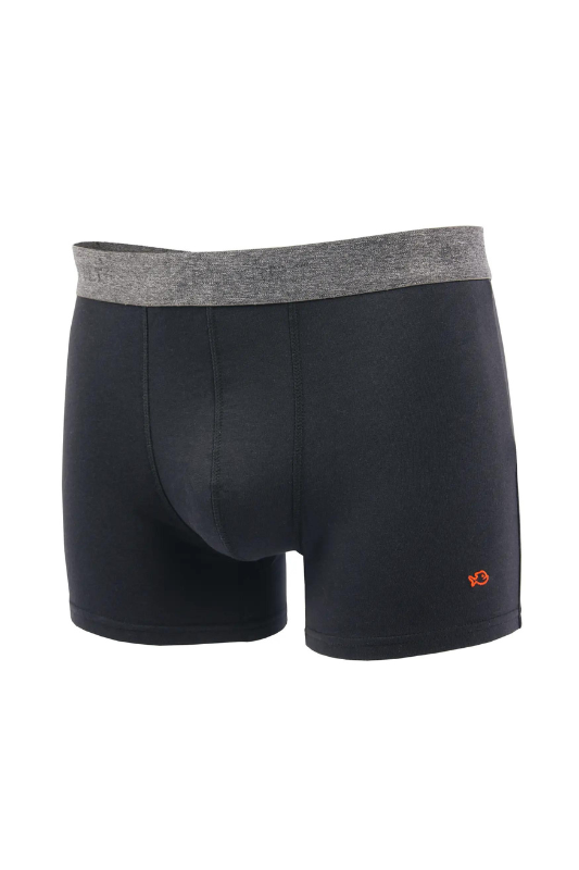 Black Organic Cotton Brief Boxer