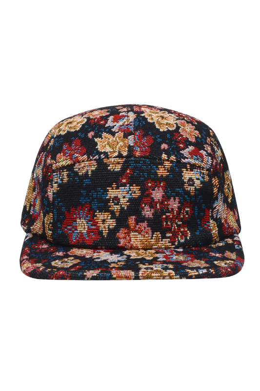 Elegant Floral Camp Cap