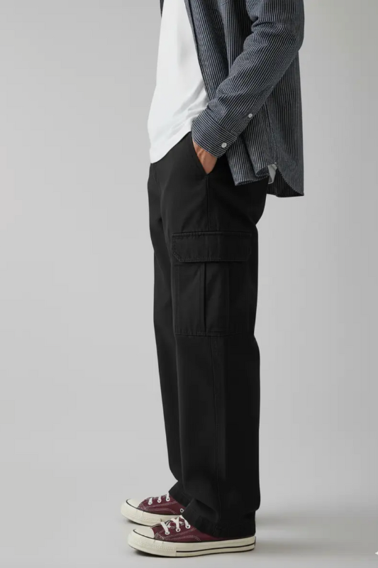 Arnold Cargo Pant - Black